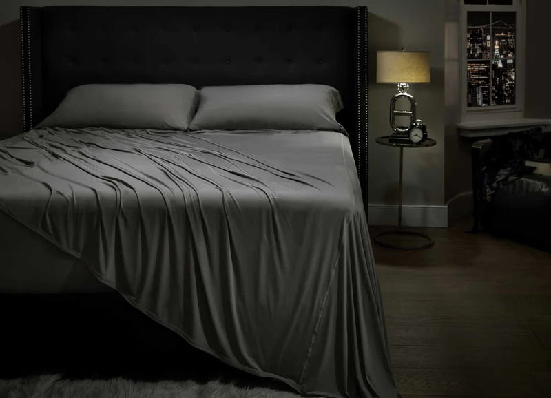 40% OFF Our Coldest Cooling Bedding Bundle | Ice Tech Mattress Protector + Sheex Sheet Set