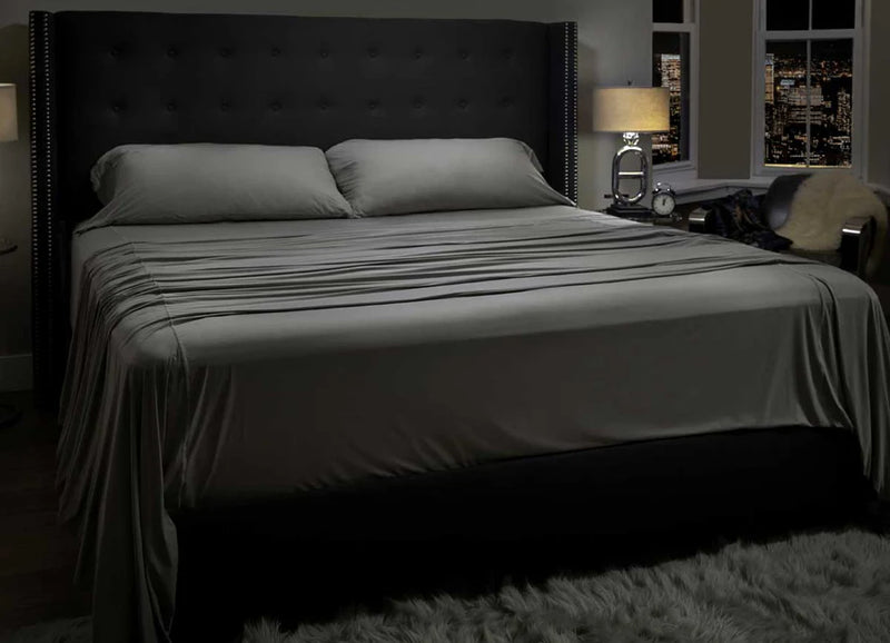 40% OFF Our Coldest Cooling Bedding Bundle | Ice Tech Mattress Protector + Sheex Sheet Set