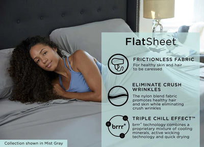 40% OFF Our Coldest Cooling Bedding Bundle | Ice Tech Mattress Protector + Sheex Sheet Set