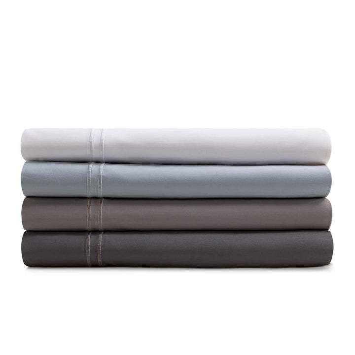Woven Supima - Cotton Sheets - Split King - White