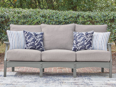 Cove Beach - Sofa With Cushion - Gray