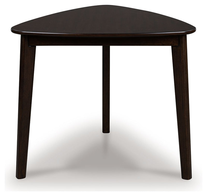 Mallenette - Merlot - Triangle Dining Room Table