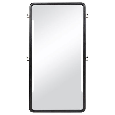 Leandro - 76" Full Length Floor Mirror - Burnished Black