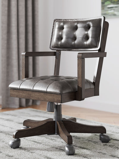 Breckington - Dark Brown - Home Office Desk Chair