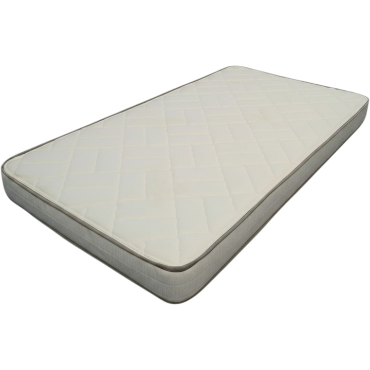 5 inch all foam RV bunk mattress in a custom size with cream quilted cover from Magic Sleeper in Montgomery County PA