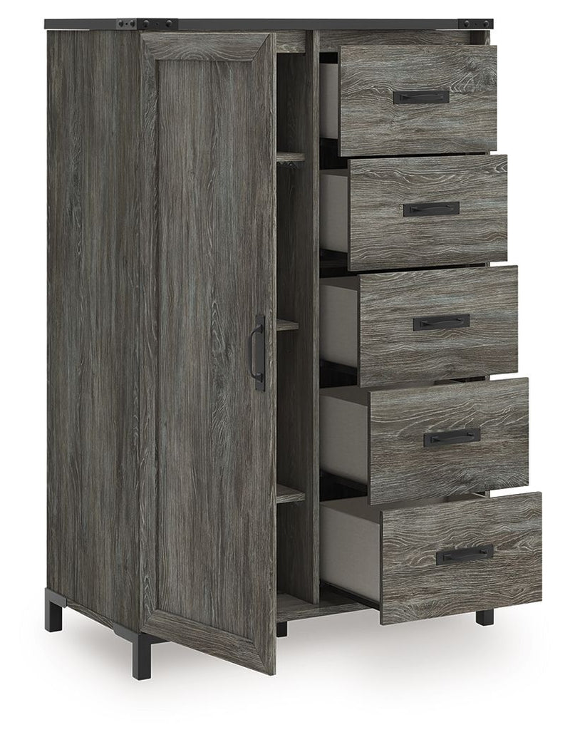 Frandern - Gray - Dressing Chest
