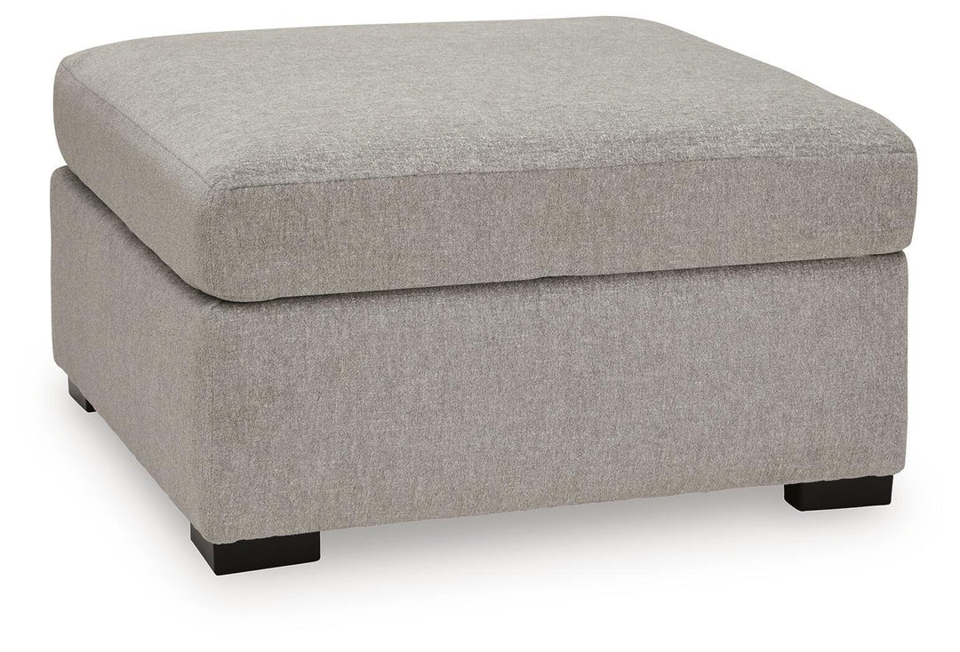 ModMax Luxe - Oversized Accent Ottoman - Flint