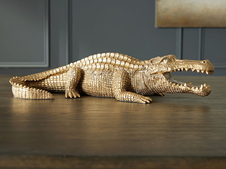 Lauretman - Sculpture - Antique Gold Finish