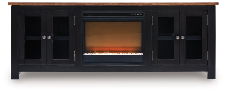 Wildenauer - 76" TV Stand With Electric Fireplace