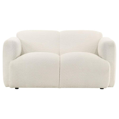Dorset - Fabric Upholstered Round Track Arm Loveseat