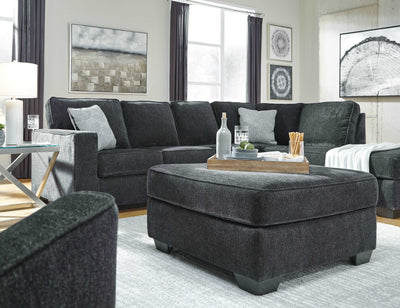 Altari Slate Oversized Accent Ottoman