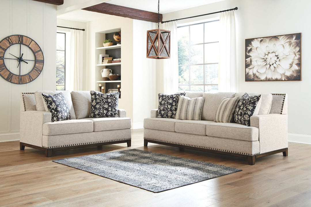 Ballina - 2 Pc. - Sofa, Loveseat - Linen