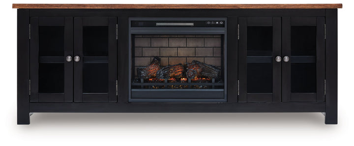 Wildenauer - 76" TV Stand With Electric Fireplace