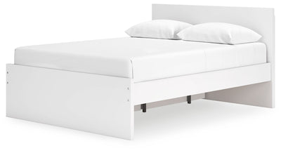Onita - Panel Platform Bed With Storage