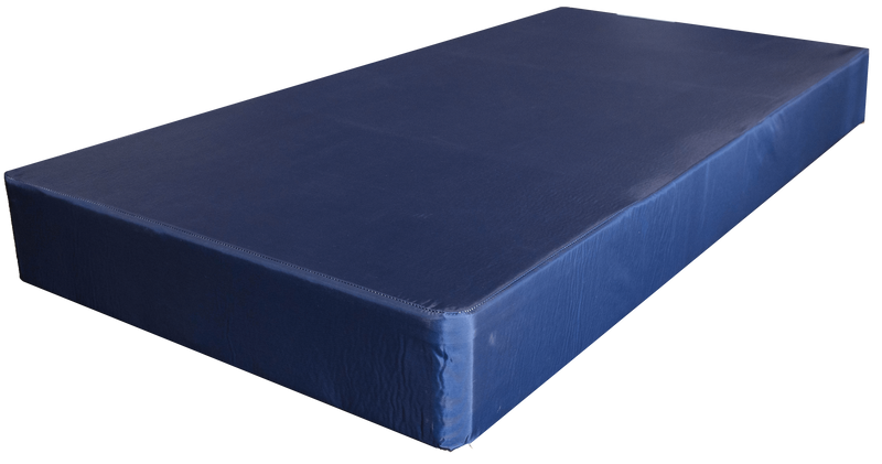 Blue Vinyl Box Spring (Top and Sides)