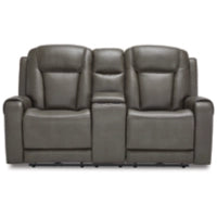 Card Player Power Reclining Loveseat