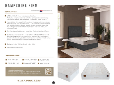 Millbrook Latex Firm 2-Sided