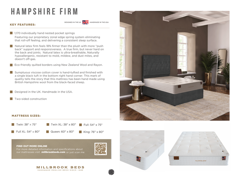 Millbrook Latex Firm 2-Sided