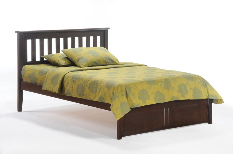 Rosemary Wooden Platform Bed (P Series)