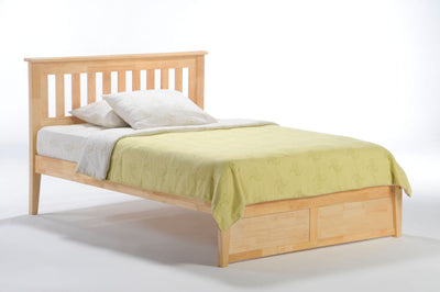 Rosemary Wooden Platform Bed (P Series)