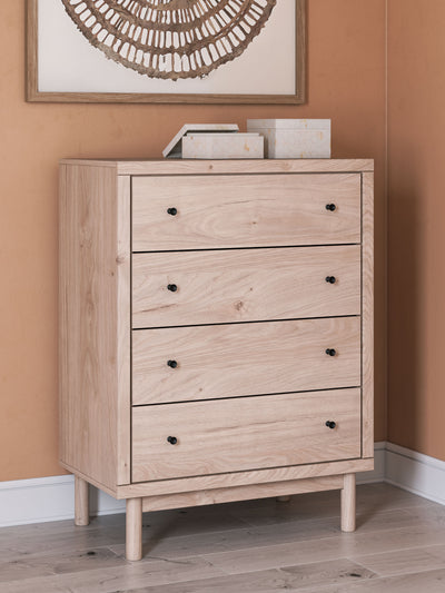 Arloster - Tan - Four Drawer Chest
