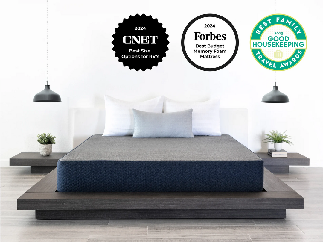 Brooklyn Bedding Dreamfoam RV Mattress | Gel Memory Foam | Custom RV Sizes | 6"-14" Height Variations