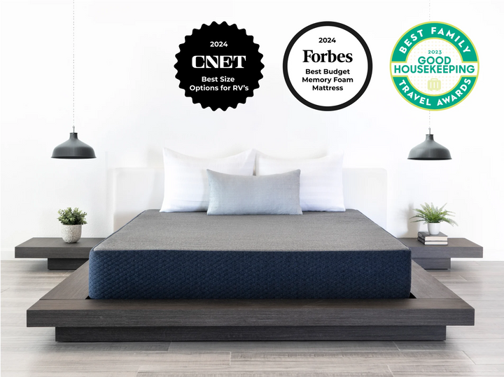 Brooklyn Bedding Dreamfoam RV Mattress | Gel Memory Foam | Custom RV Sizes | 6"-14" Height Variations