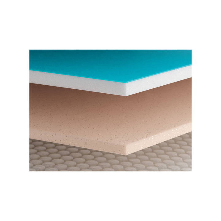 Bear Elite Ultra Hybrid active cooling foam layers diagram