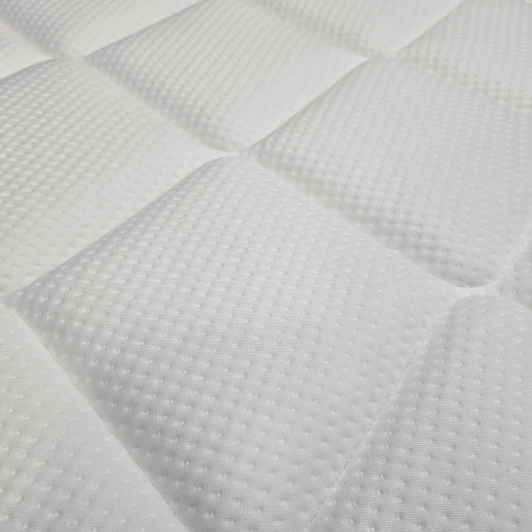 Close-up of CopperFlex mattress cover fabric texture