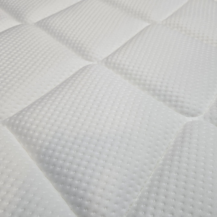 Close-up of CopperFlex mattress cover fabric texture