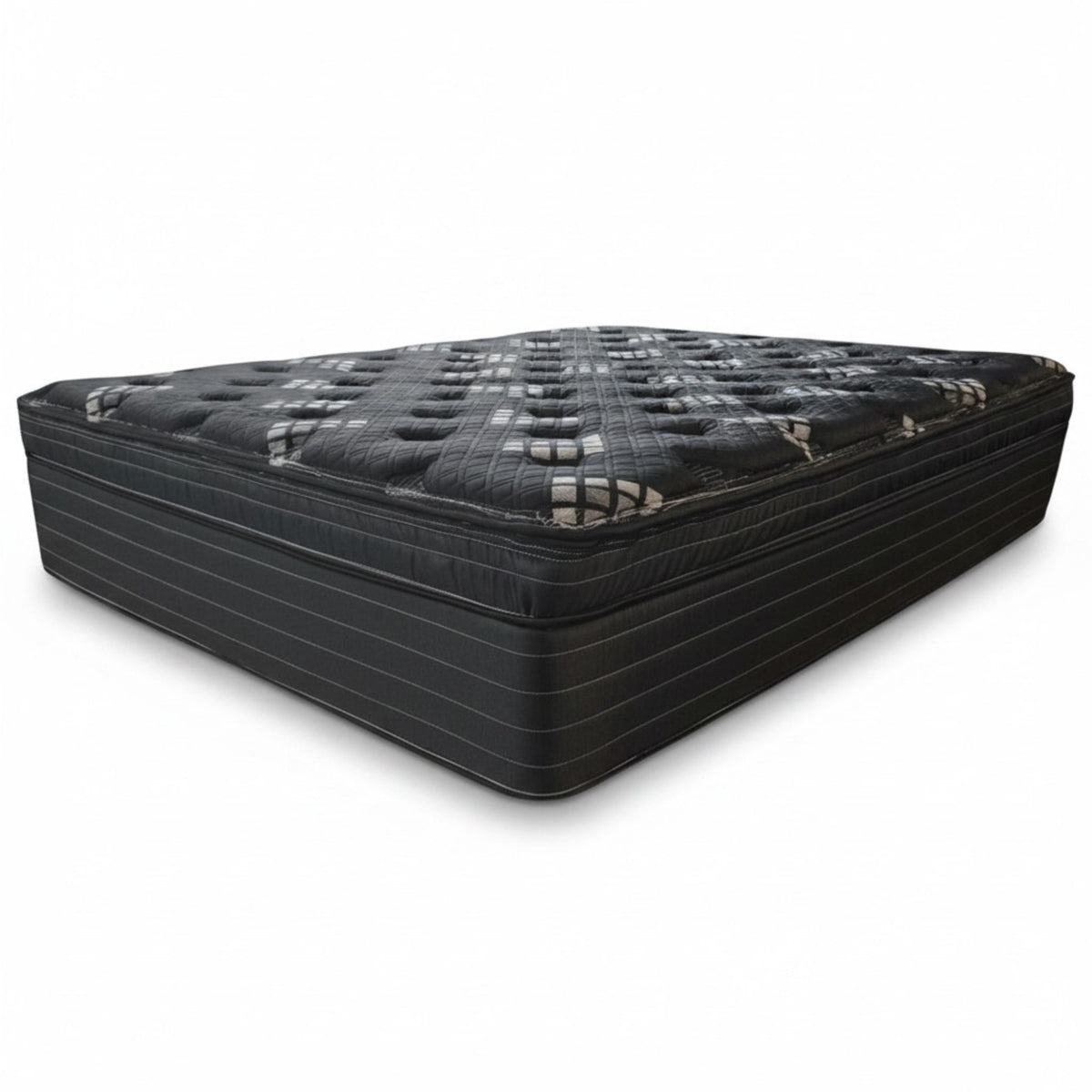 Cascade Hybrid gel memory foam mattress with zippered pillow top on display at Magic Sleeper in Pottstown, PA — ships nationwide, available in Firm, Medium, and Soft.