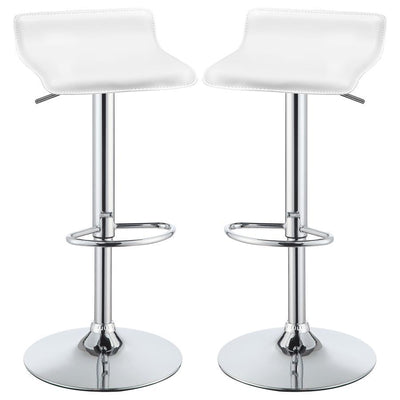 Bidwell - Upholstered Adjustable Bar Stool (Set of 2)