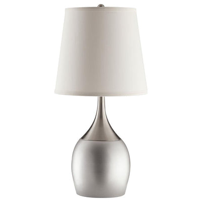 Tenya - Empire Shade Urn Table Lamp (Set of 2) - Silver