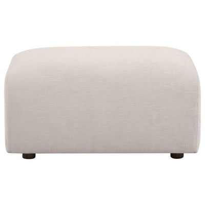 Burnett - Chenille Upholstered Ottoman