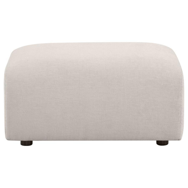 Burnett - Chenille Upholstered Ottoman