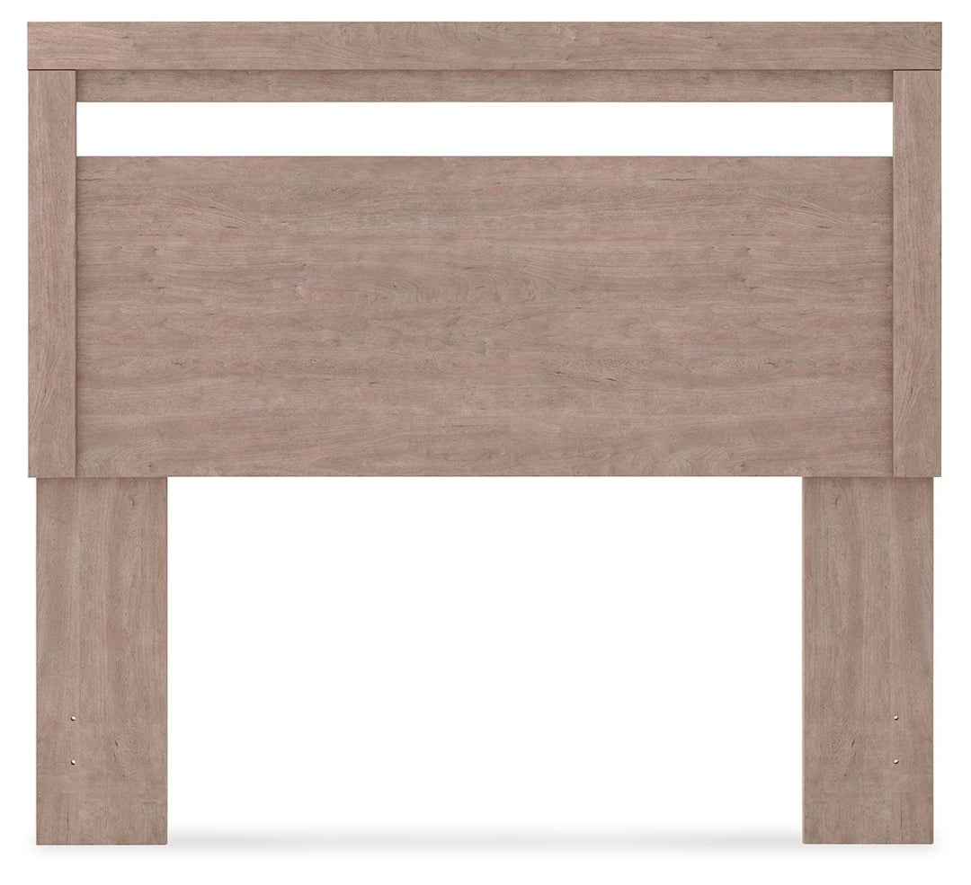Flannia - Full Panel Headboard - Gray