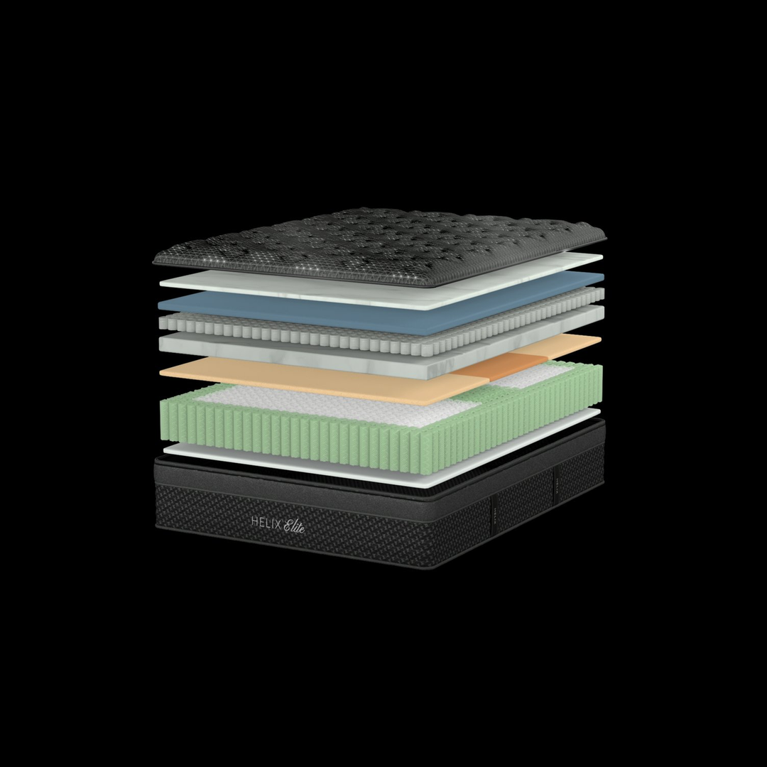 Helix Sunset Elite internal comfort layers and construction