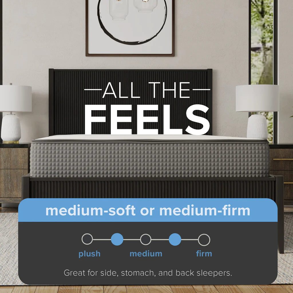 12" Double Sided Gel Memory Foam ( Online Only )