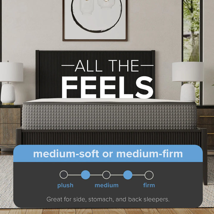 12" Double Sided Gel Memory Foam ( Online Only )