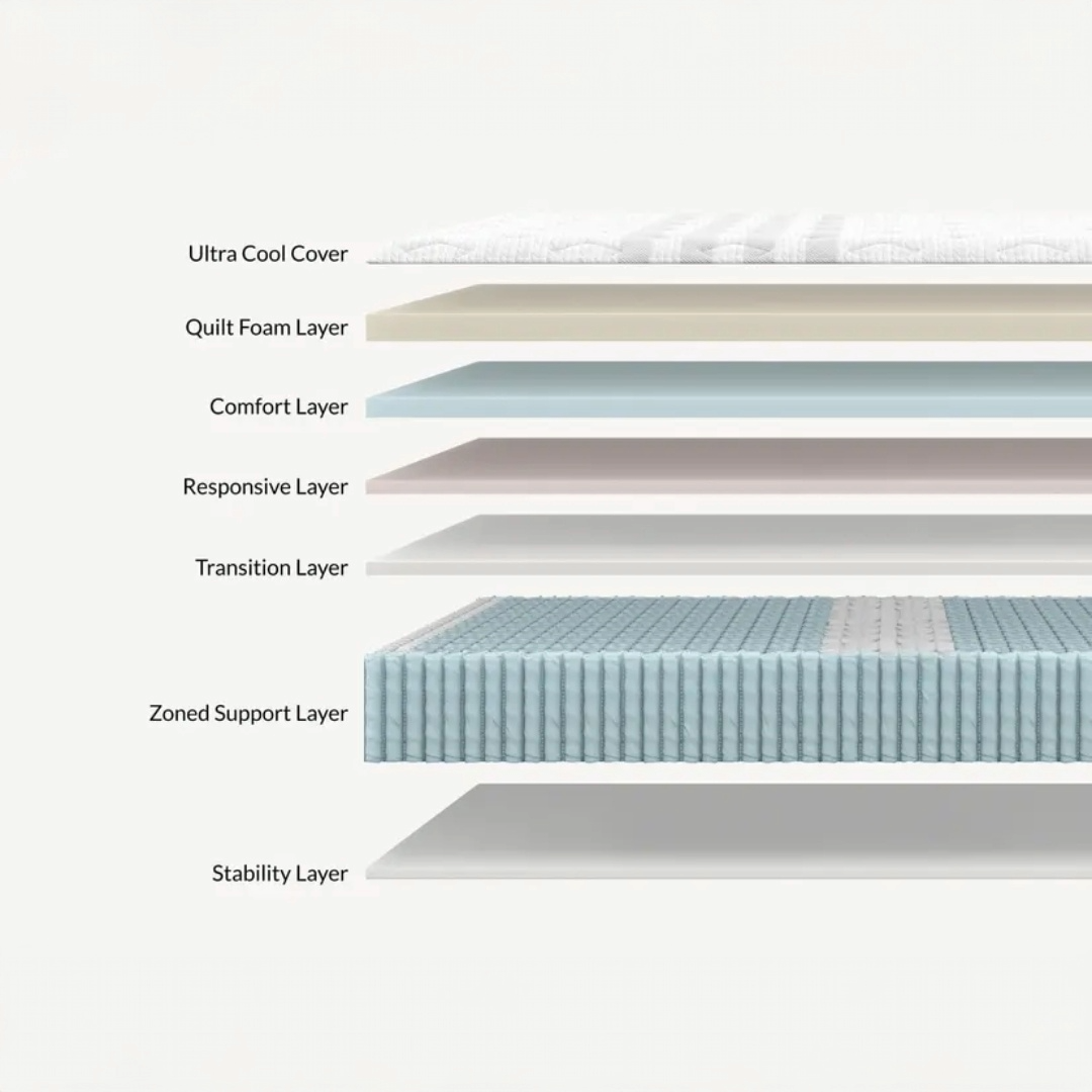 Leesa Sapira Chill Hybrid Mattress in Pottstown, PA | Try In-Store