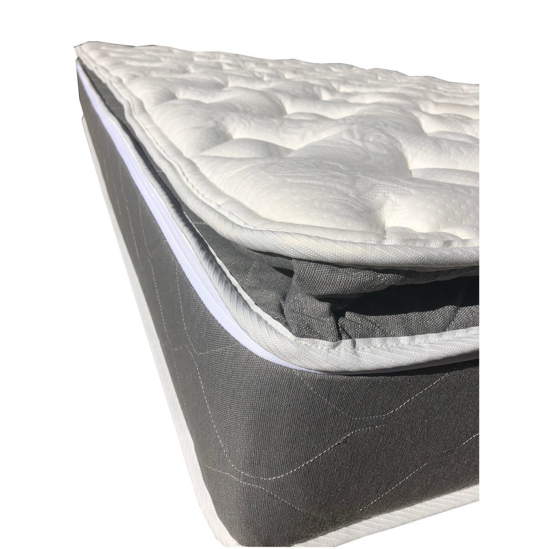 Side angle of the Pillow Top Shell replacement cover for Sleep Number beds