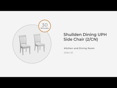Shullden - Gray - Dining Room Side Chair (Set of 2)
