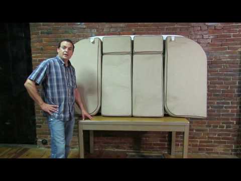 Scamp Mattress – Premium 6-Inch Custom Fit RV Mattress for Scamp Trailers (Various Sizes)