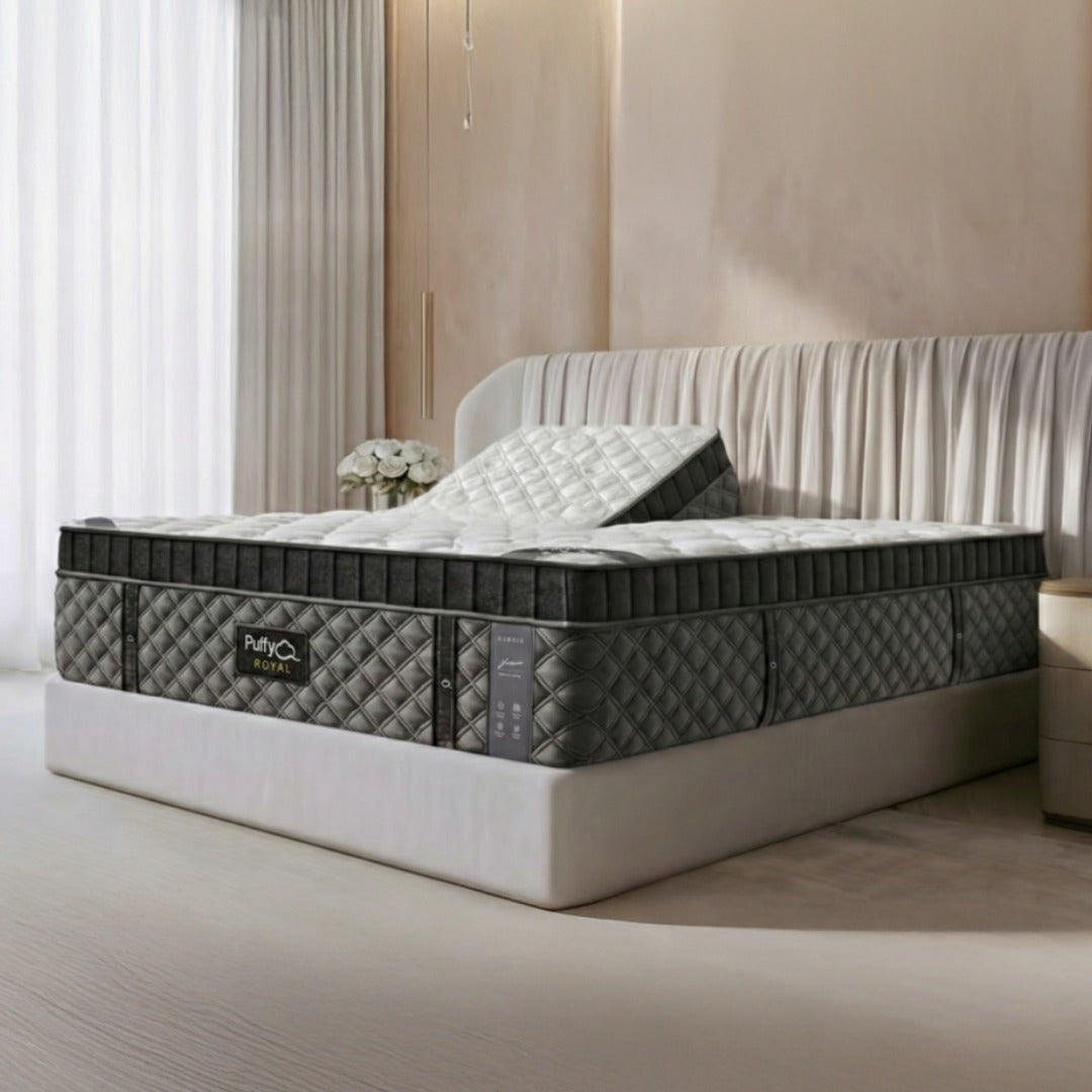 Puffy Royal Hybrid 14 inch mattress on display at Magic Sleeper Pottstown