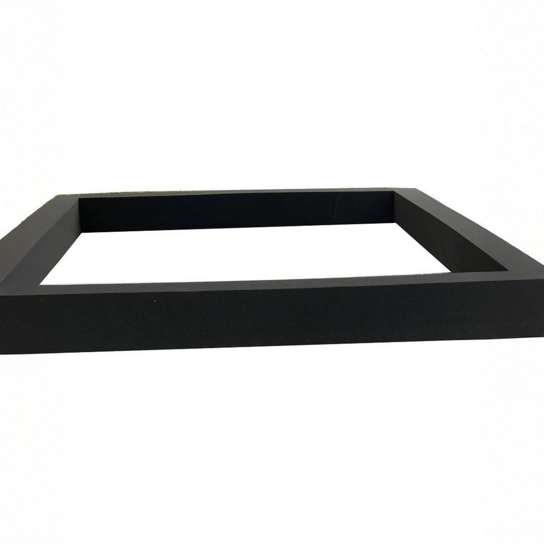 Full set of King Split Head Flex Top replacement foam rails arranged to frame a Sleep Number FlexTop mattress