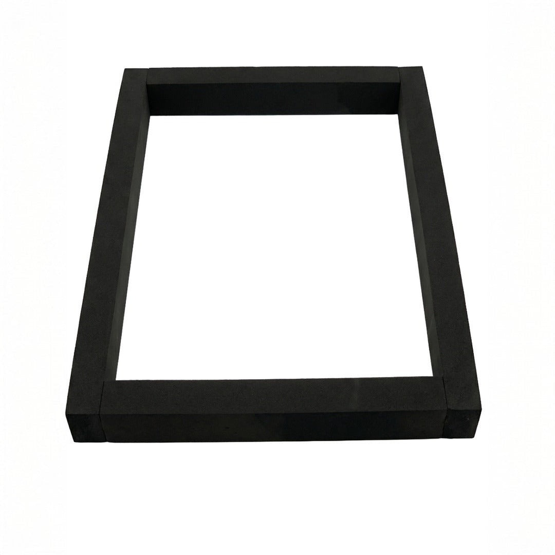 All four King Split Head Flex Top replacement foam rails laid out, the complete set of Sleep Number FlexTop edge-support parts