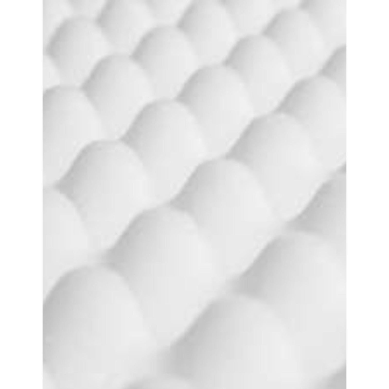 King Split Head Flex Top egg crate convoluted foam topper for Sleep Number FlexTop beds, peak-and-valley HD36-R foam