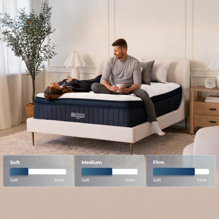 Brooklyn Bedding ThermoBalance Elite LX cooling mattress in the Magic Sleeper showroom, Pottstown, PA