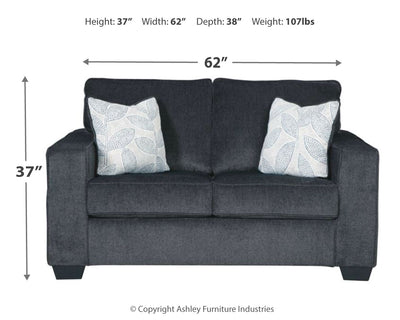 Altari Slate Loveseat